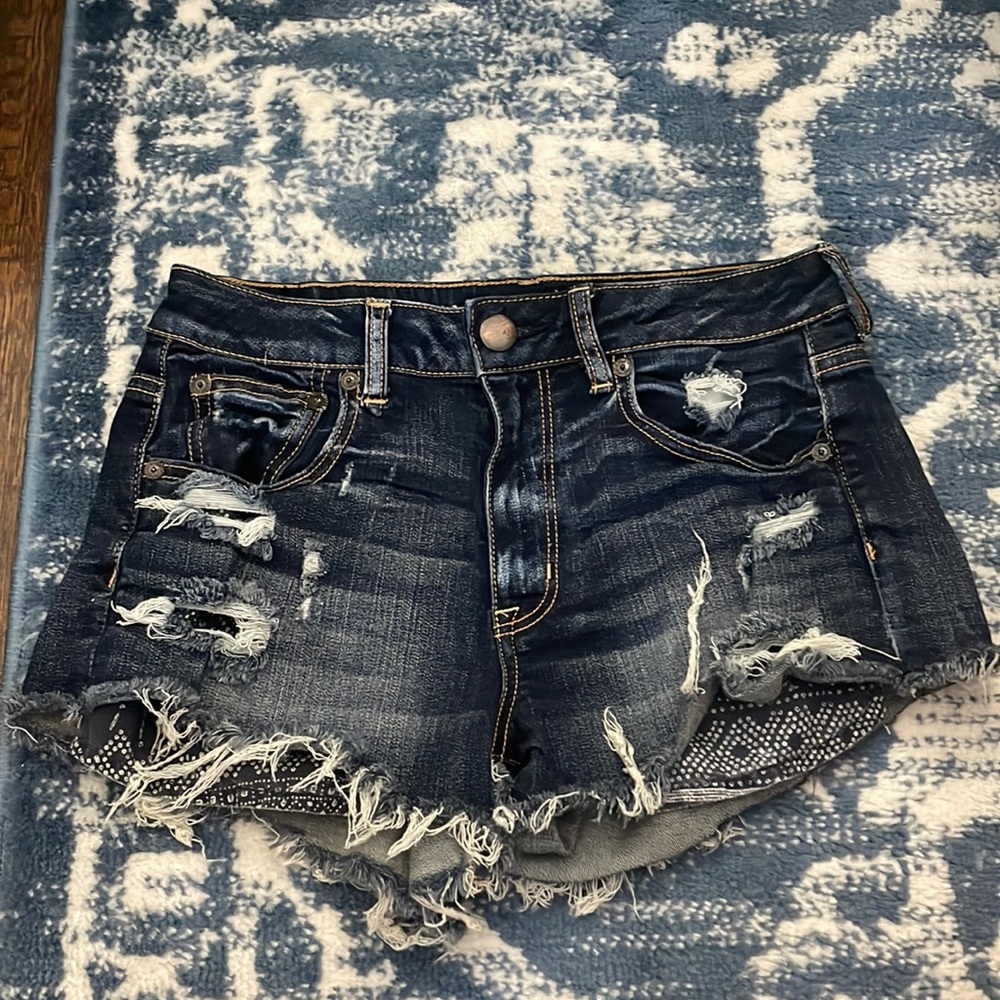 Size 4 high rise shorts from American eagle